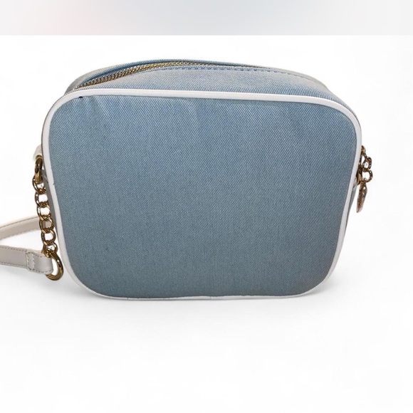 Juicy Couture Light Blue and White Crossbody Bag - Picture 3 of 5